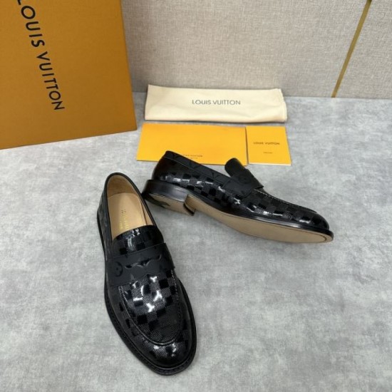 LOUIS VUITTON This year's advance 2024SS men's business shoes LOUIS VUITTON This year's advance 2024SS men's business shoes