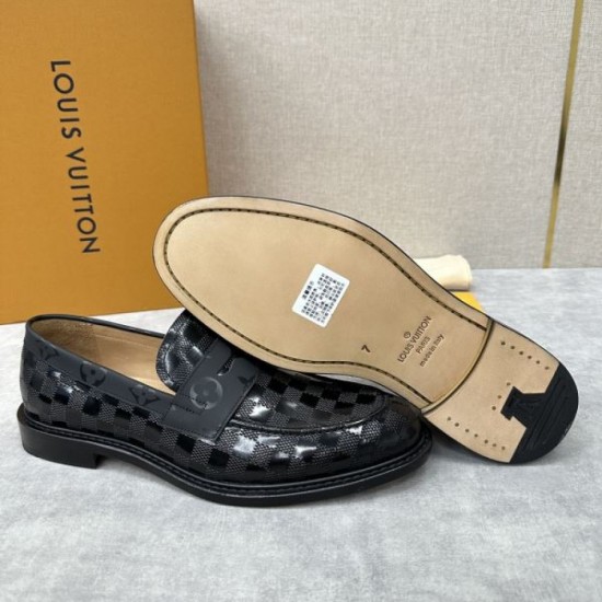 LOUIS VUITTON This year's advance 2024SS men's business shoes LOUIS VUITTON This year's advance 2024SS men's business shoes