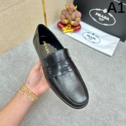 PRADA Prada 2024SS men's business shoes that are fashionable this season