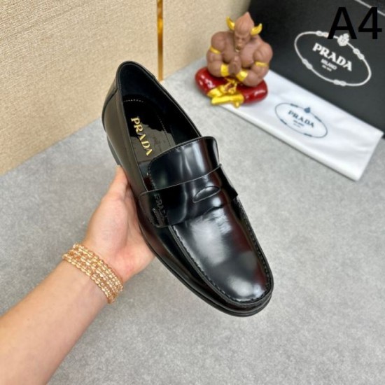 PRADA Prada 2024SS men's business shoes that are fashionable this season PRADA Prada 2024SS men's business shoes that are fashionable this season