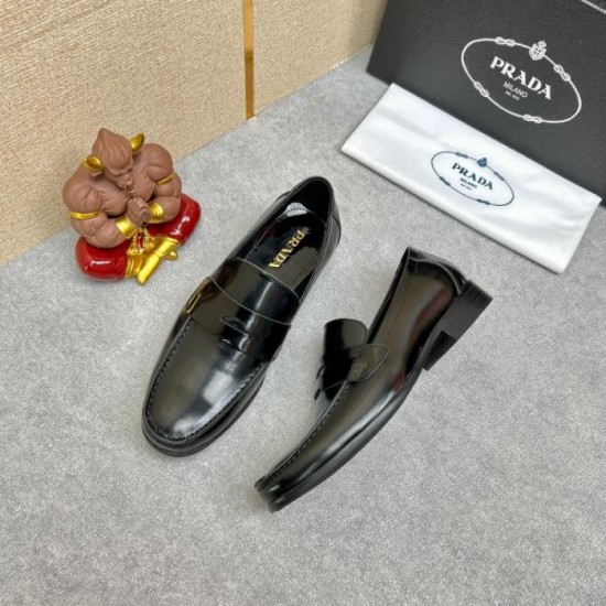 PRADA Prada 2024SS men's business shoes that are fashionable this season PRADA Prada 2024SS men's business shoes that are fashionable this season