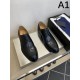 PRADA This season's new popular beauty line 2024SS men's business shoes PRADA This season's new popular beauty line 2024SS men's business shoes