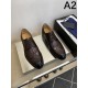 PRADA This season's new popular beauty line 2024SS men's business shoes PRADA This season's new popular beauty line 2024SS men's business shoes