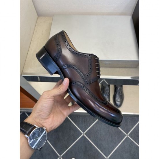 PRADA This season's new popular beauty line 2024SS men's business shoes PRADA This season's new popular beauty line 2024SS men's business shoes