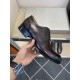 PRADA This season's new popular beauty line 2024SS men's business shoes PRADA This season's new popular beauty line 2024SS men's business shoes