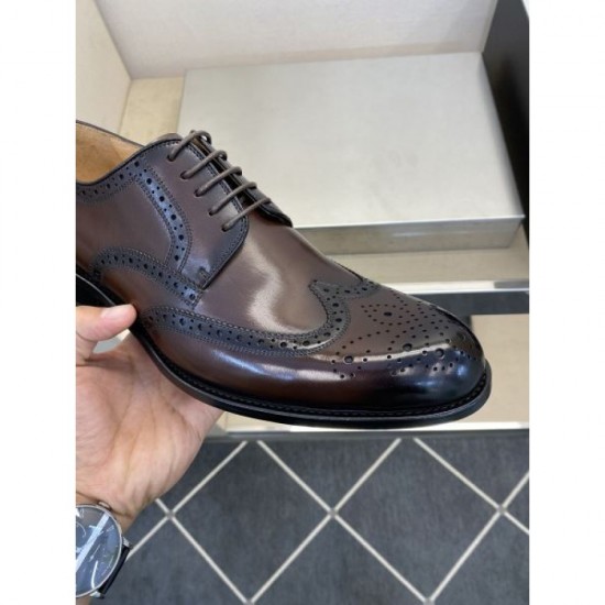 PRADA This season's new popular beauty line 2024SS men's business shoes PRADA This season's new popular beauty line 2024SS men's business shoes
