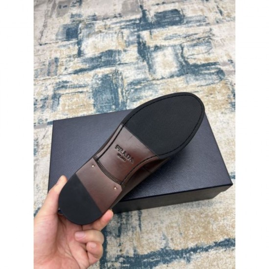 PRADA Prada continues to be a popular item 2024SS Men's business shoes PRADA Prada continues to be a popular item 2024SS Men's business shoes