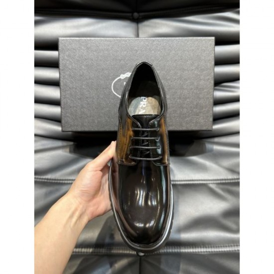 PRADA Prada playful items 2024SS men's business shoes PRADA Prada playful items 2024SS men's business shoes