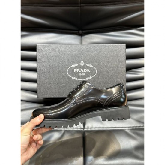 PRADA Prada playful items 2024SS men's business shoes PRADA Prada playful items 2024SS men's business shoes