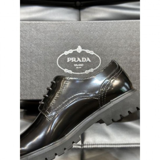 PRADA Prada playful items 2024SS men's business shoes PRADA Prada playful items 2024SS men's business shoes