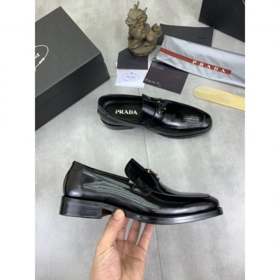 PRADA Great value for this season 2024SS Men's business shoes PRADA Great value for this season 2024SS Men's business shoes
