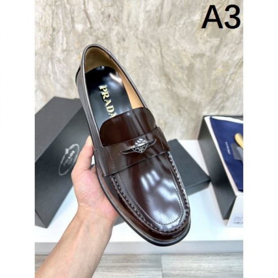 PRADA Prada new summer 2024SS men's business shoes that attract attention PRADA Prada new summer 2024SS men's business shoes that attract attention