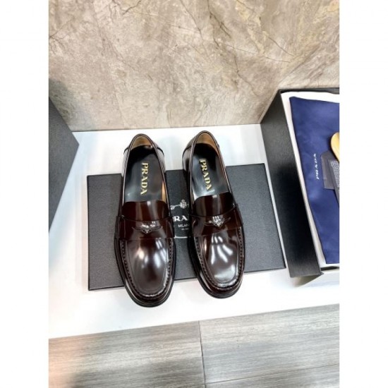 PRADA Prada new summer 2024SS men's business shoes that attract attention PRADA Prada new summer 2024SS men's business shoes that attract attention
