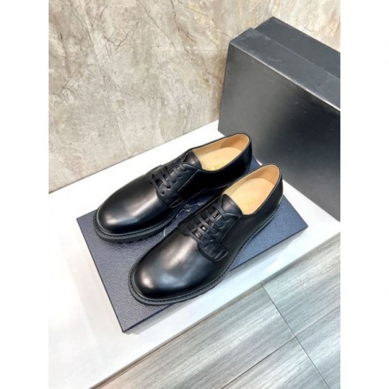 PRADA Prada Perfect for Summer Coordination 2024SS Men's Business Shoes PRADA Prada Perfect for Summer Coordination 2024SS Men's Business Shoes