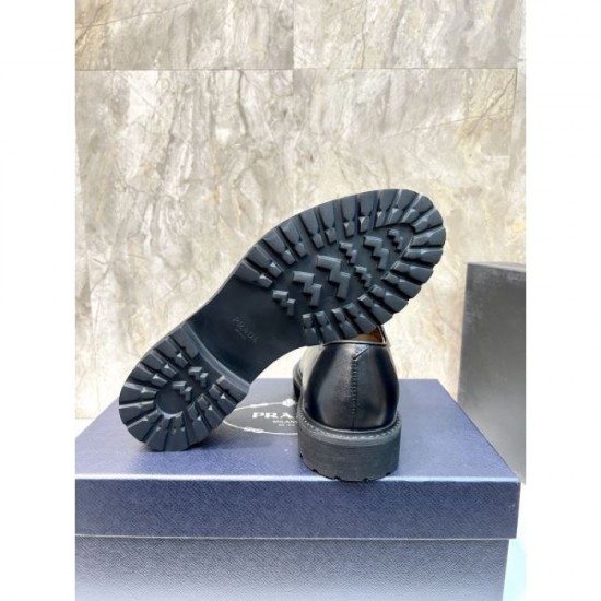 PRADA Prada Perfect for Summer Coordination 2024SS Men's Business Shoes PRADA Prada Perfect for Summer Coordination 2024SS Men's Business Shoes