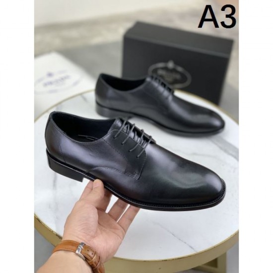 2024FW Men's Business Shoes PRADA Attractive Style 2024FW Men's Business Shoes PRADA Attractive Style