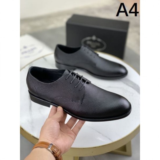 2024FW Men's Business Shoes PRADA Attractive Style 2024FW Men's Business Shoes PRADA Attractive Style