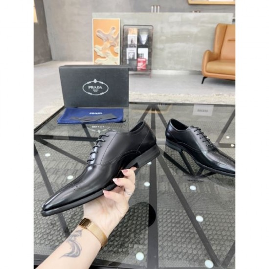 2024FW Men's Business Shoes PRADA PRADA This fall/winter pre-sale new work 2024FW Men's Business Shoes PRADA PRADA This fall/winter pre-sale new work