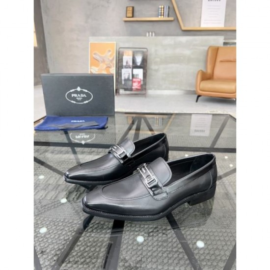 2024FW Men's Business Shoes PRADA Prada Cooler than it looks 2024FW Men's Business Shoes PRADA Prada Cooler than it looks