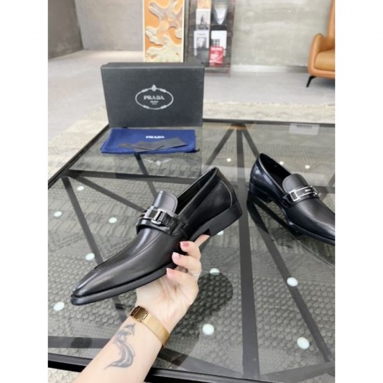 2024FW Men's Business Shoes PRADA Prada Cooler than it looks 2024FW Men's Business Shoes PRADA Prada Cooler than it looks