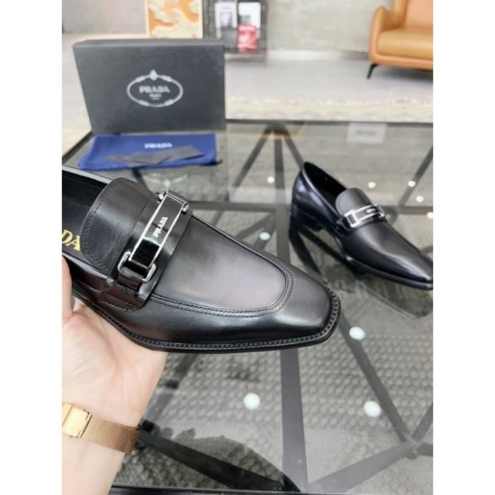2024FW Men's Business Shoes PRADA Prada Cooler than it looks 2024FW Men's Business Shoes PRADA Prada Cooler than it looks