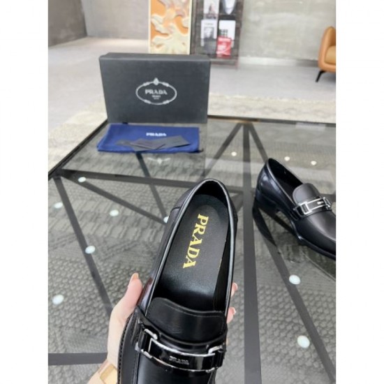 2024FW Men's Business Shoes PRADA Prada Cooler than it looks 2024FW Men's Business Shoes PRADA Prada Cooler than it looks