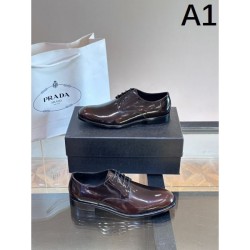 2024FW Men's Business Shoes PRADA Brand not yet launched in Japan