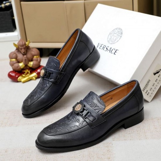 VERSACE Popular items back in stock 2024SS Men's business shoes VERSACE Popular items back in stock 2024SS Men's business shoes