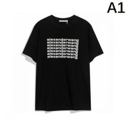 2024SS Summer Recommended New Items ALEXANDER WANG Short Sleeve T-shirt