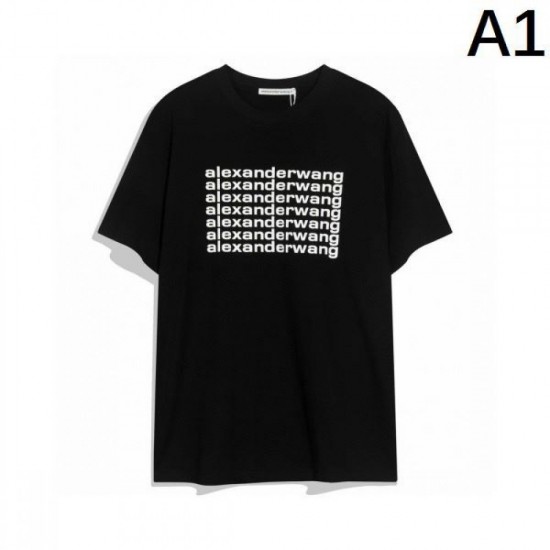 2024SS Summer Recommended New Items ALEXANDER WANG Short Sleeve T-shirt 2024SS Summer Recommended New Items ALEXANDER WANG Short Sleeve T-shirt