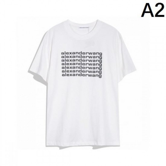 2024SS Summer Recommended New Items ALEXANDER WANG Short Sleeve T-shirt 2024SS Summer Recommended New Items ALEXANDER WANG Short Sleeve T-shirt