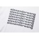 2024SS Summer Recommended New Items ALEXANDER WANG Short Sleeve T-shirt 2024SS Summer Recommended New Items ALEXANDER WANG Short Sleeve T-shirt