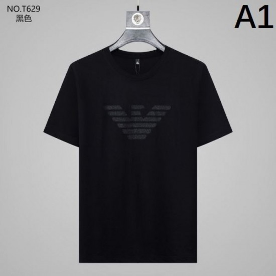 2024SS Popular Item ARMANI Short Sleeve T-Shirt 2024SS Popular Item ARMANI Short Sleeve T-Shirt