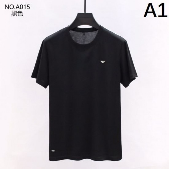 2024SS Spring/Summer Refreshing Style ARMANI Short Sleeve T-shirt 2024SS Spring/Summer Refreshing Style ARMANI Short Sleeve T-shirt