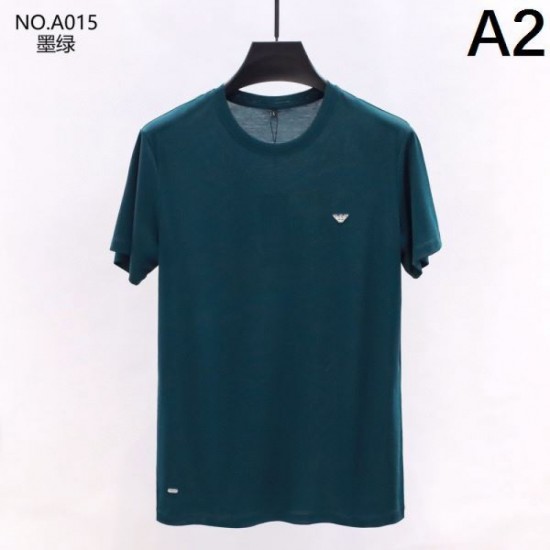 2024SS Spring/Summer Refreshing Style ARMANI Short Sleeve T-shirt 2024SS Spring/Summer Refreshing Style ARMANI Short Sleeve T-shirt