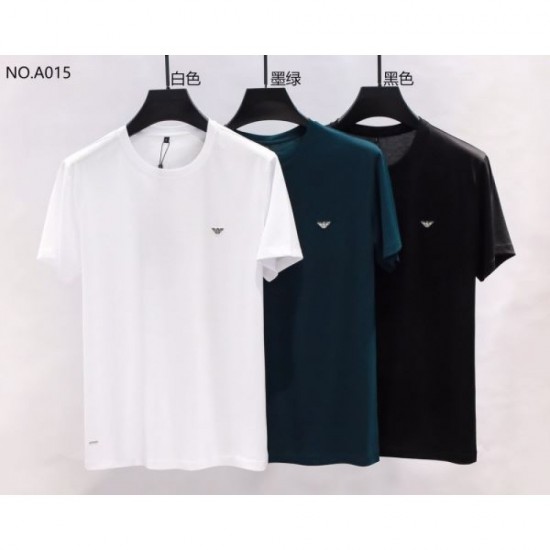 2024SS Spring/Summer Refreshing Style ARMANI Short Sleeve T-shirt 2024SS Spring/Summer Refreshing Style ARMANI Short Sleeve T-shirt