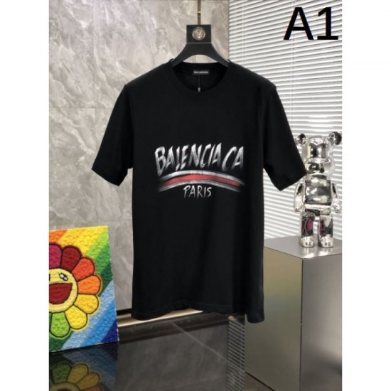 2024SS Neat BALENCIAGA Short sleeve T-shirt 2024SS Neat BALENCIAGA Short sleeve T-shirt