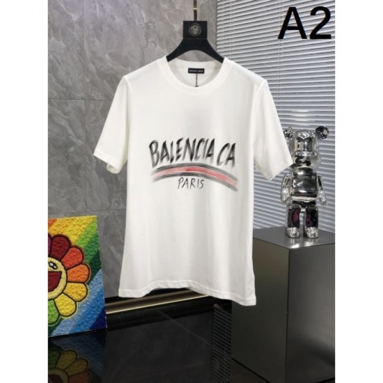 2024SS Neat BALENCIAGA Short sleeve T-shirt 2024SS Neat BALENCIAGA Short sleeve T-shirt