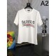 2024SS Neat BALENCIAGA Short sleeve T-shirt 2024SS Neat BALENCIAGA Short sleeve T-shirt