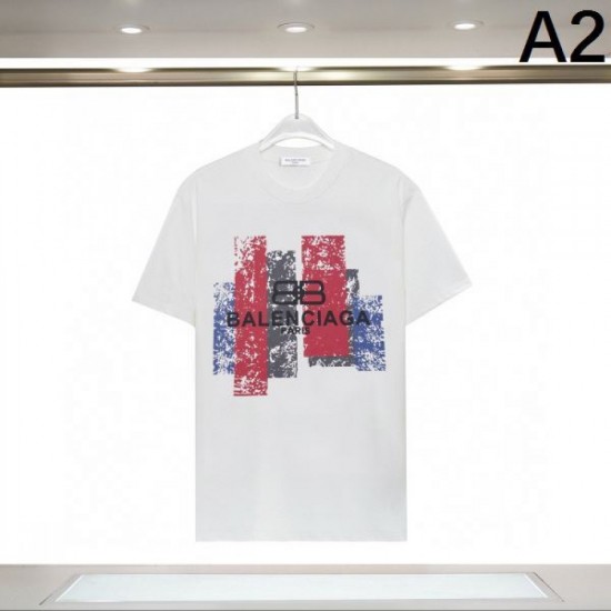 2024SS Summer new item that will satisfy you BALENCIAGA Balenciaga short sleeve T-shirt 2024SS Summer new item that will satisfy you BALENCIAGA Balenciaga short sleeve T-shirt