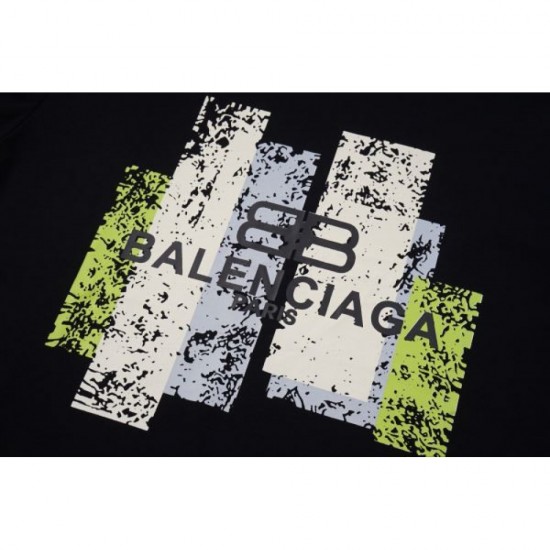 2024SS Summer new item that will satisfy you BALENCIAGA Balenciaga short sleeve T-shirt 2024SS Summer new item that will satisfy you BALENCIAGA Balenciaga short sleeve T-shirt