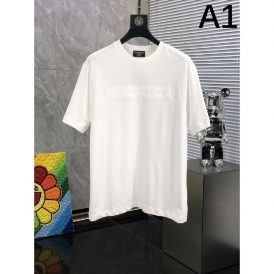 2024SS Summer Latest Items BALENCIAGA Short Sleeve T-Shirt 2024SS Summer Latest Items BALENCIAGA Short Sleeve T-Shirt