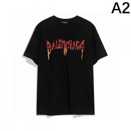 2024SS Super Rare Hard to Obtain BALENCIAGA Short Sleeve T-Shirt 2024SS Super Rare Hard to Obtain BALENCIAGA Short Sleeve T-Shirt
