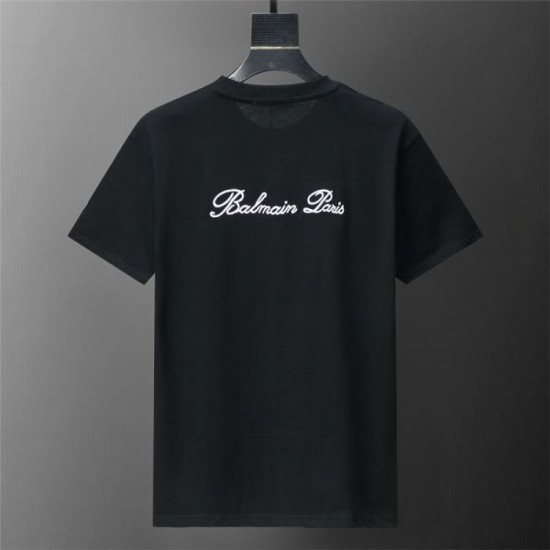 2024SS Last year's popular item New BALMAIN Short sleeve T-shirt 2024SS Last year's popular item New BALMAIN Short sleeve T-shirt