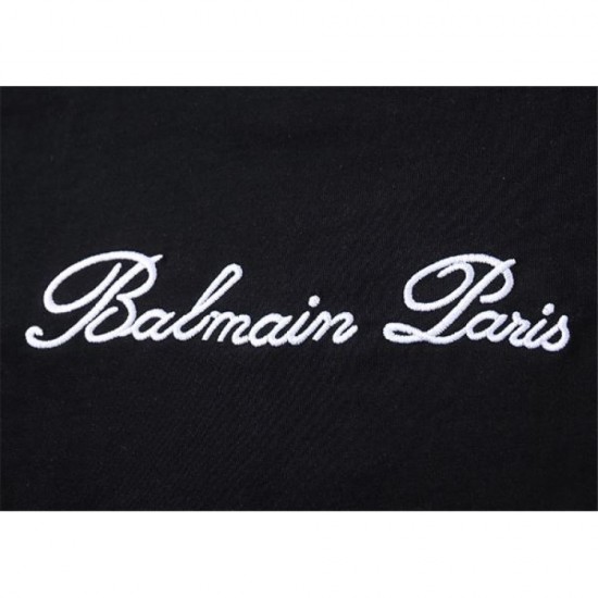 2024SS Last year's popular item New BALMAIN Short sleeve T-shirt 2024SS Last year's popular item New BALMAIN Short sleeve T-shirt