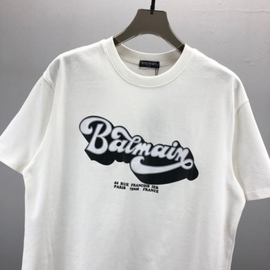 2024SS Enjoy the latest summer style BALMAIN Short sleeve T-shirt 2024SS Enjoy the latest summer style BALMAIN Short sleeve T-shirt