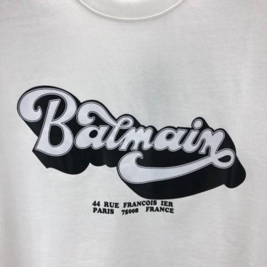 2024SS Enjoy the latest summer style BALMAIN Short sleeve T-shirt 2024SS Enjoy the latest summer style BALMAIN Short sleeve T-shirt