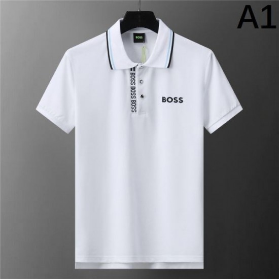 2024SS Spring/Summer Adult Coordination HUGO BOSS Short Sleeve T-shirt 2024SS Spring/Summer Adult Coordination HUGO BOSS Short Sleeve T-shirt