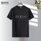 2024SS Recommended Coordination HUGO BOSS Hugo Boss Short Sleeve T-shirt 2024SS Recommended Coordination HUGO BOSS Hugo Boss Short Sleeve T-shirt