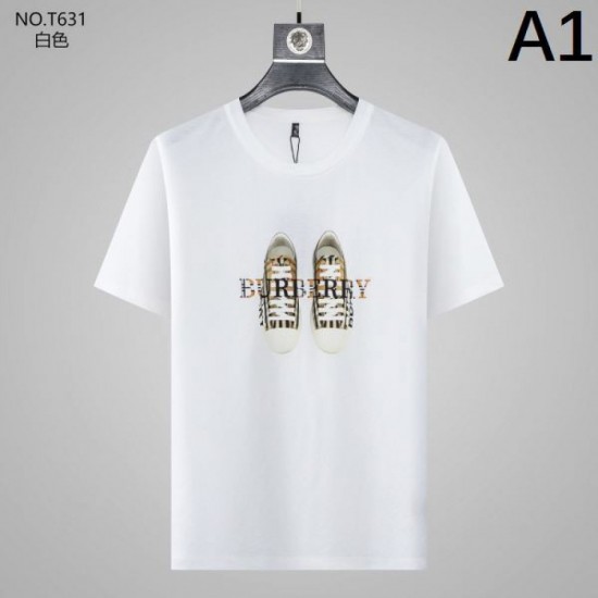 2024SS Spring/Summer Essentials BURBERRY Short Sleeve T-Shirt 2024SS Spring/Summer Essentials BURBERRY Short Sleeve T-Shirt